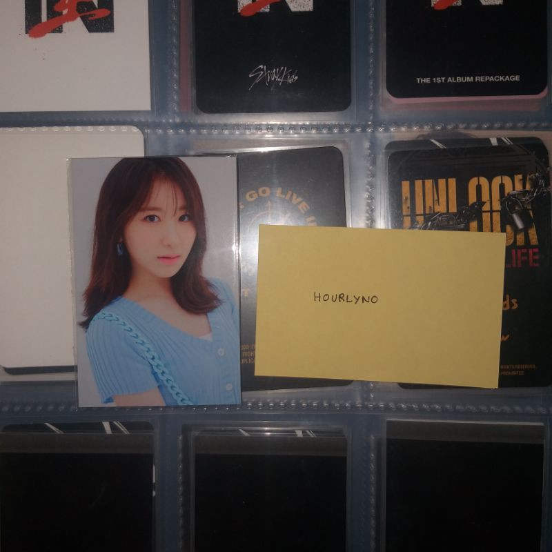 pc trading card chaeyeon oneiric diary