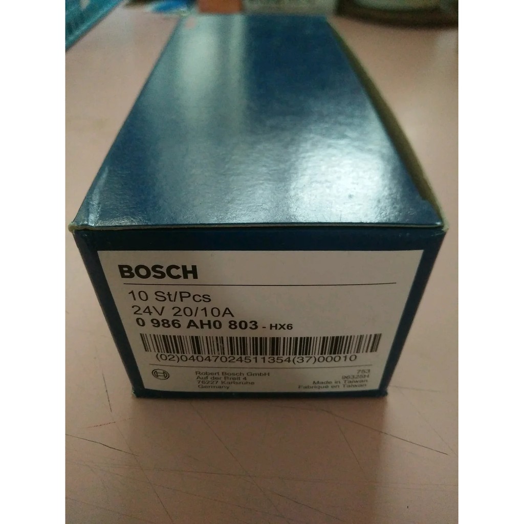 Relay Rellay Relai Bosch 5 Kaki 24V 87A 20-10A 2 Output