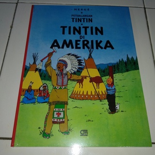 Petualangan Tintin - Tintin di Amerika (Original, Segel)