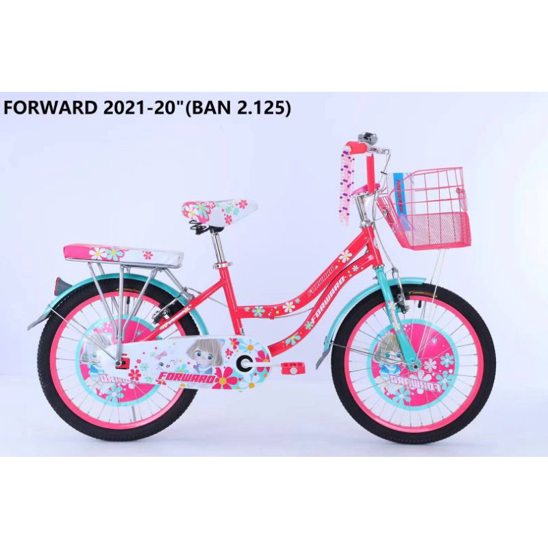 sepeda mini perempuan ukuran 20 inch premium