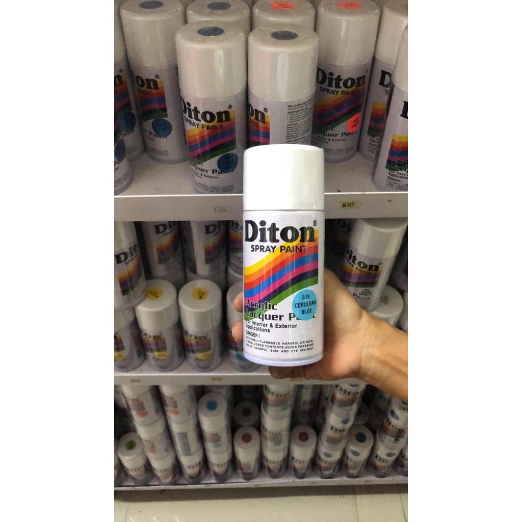 [1611] Diton 819 Cerulean Blue / Diton Cat Semprot