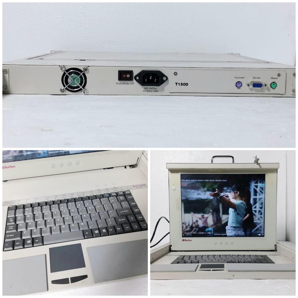 Monitor Kvm Raritan 17in T1500