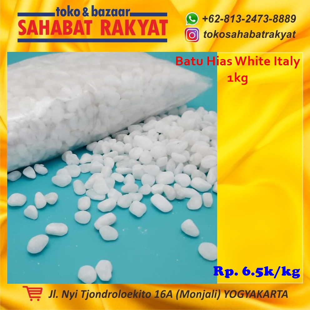 Batu Hias White Italy