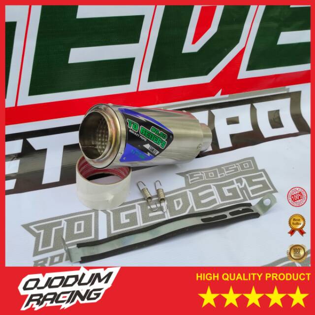 Silencer tabung knalpot racing original product TOGEDEGS SC1 bukan sc project pdk dbs kou ckc