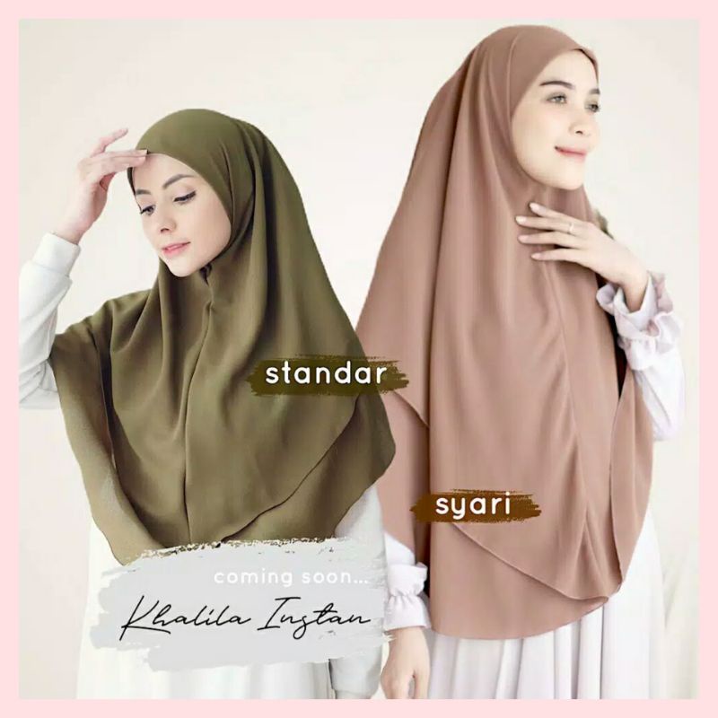Jilbab Instan Syar'i Ceruty Babydoll