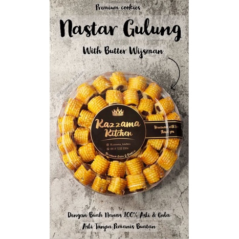 

Nastar Gulung Butter Wijsman