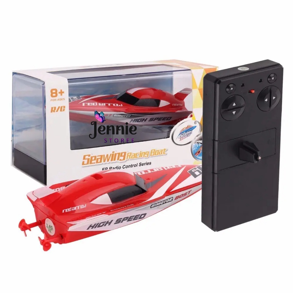 Mainan RC Boat Mini High Speed RC Kapal Remote Control Boat Speed