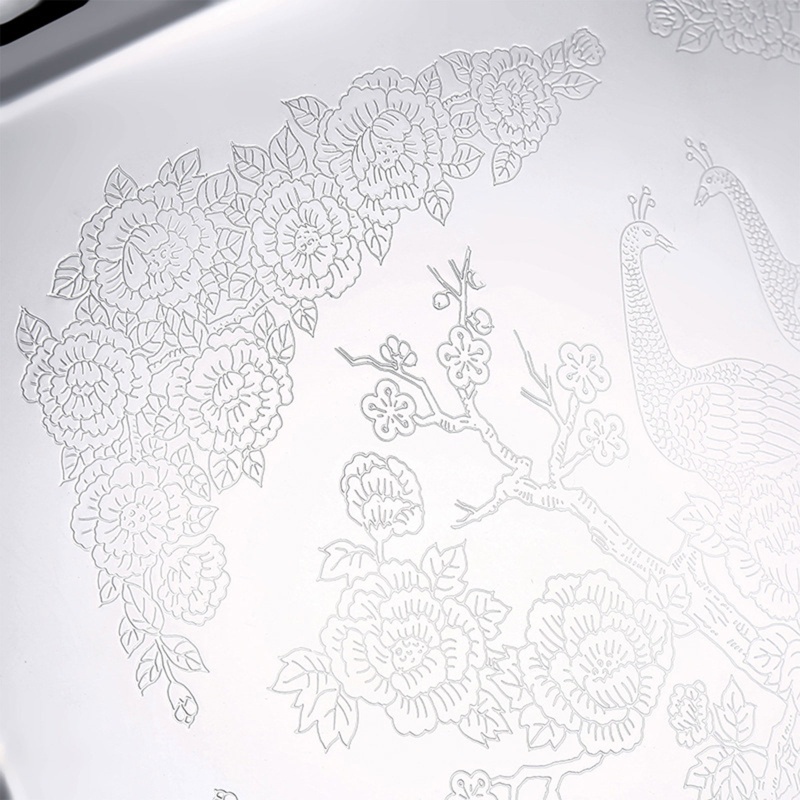 Kiss Piring Buahgula Bahan Metal Warna Silver Gaya Eropa Untuk Ktvhotel