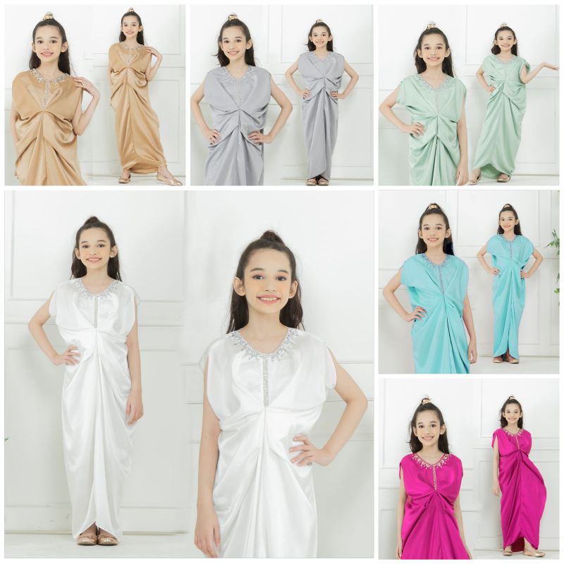 KAFTAN TRIANA KID / KAFTAN ANAK REMAJA TANGGUNG / DRESS MUSLIM ANAK / KAFTAN  TRIANA ANAK