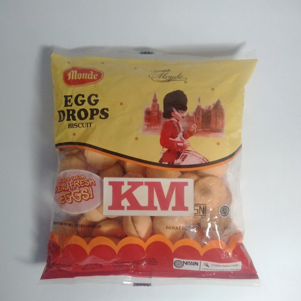 

(BKS) EGG DROPS BISKUIT 110GRAM