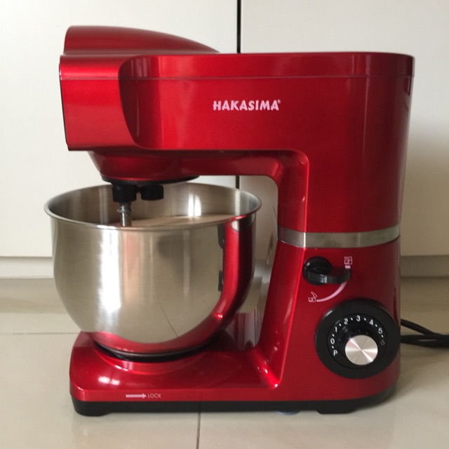 Hakasima New Red Stand Mixer HK8777 ( Mixer Duduk )