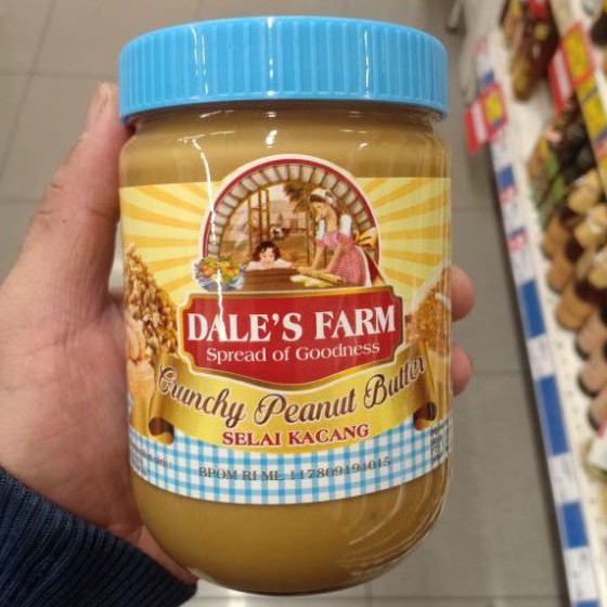 

Dale's farm crunchy peanut butter - selai kacang 500 gram