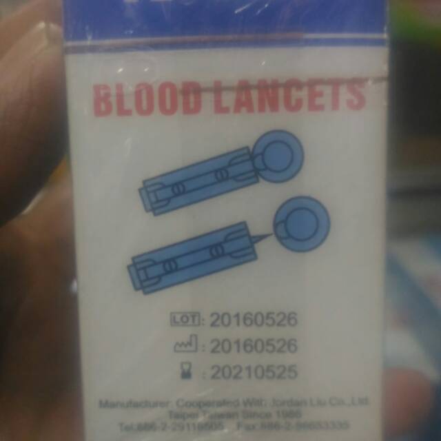 Blood lancets