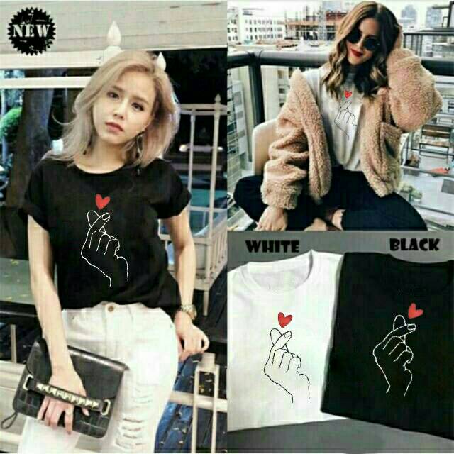 EN KAOS  SARANGHAE KAOS  WANITA  KEKINIAN Shopee  Indonesia