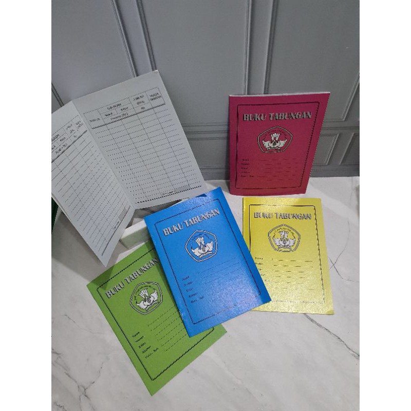 (50pc) buku tabungan sekolah/tabungan anak-1