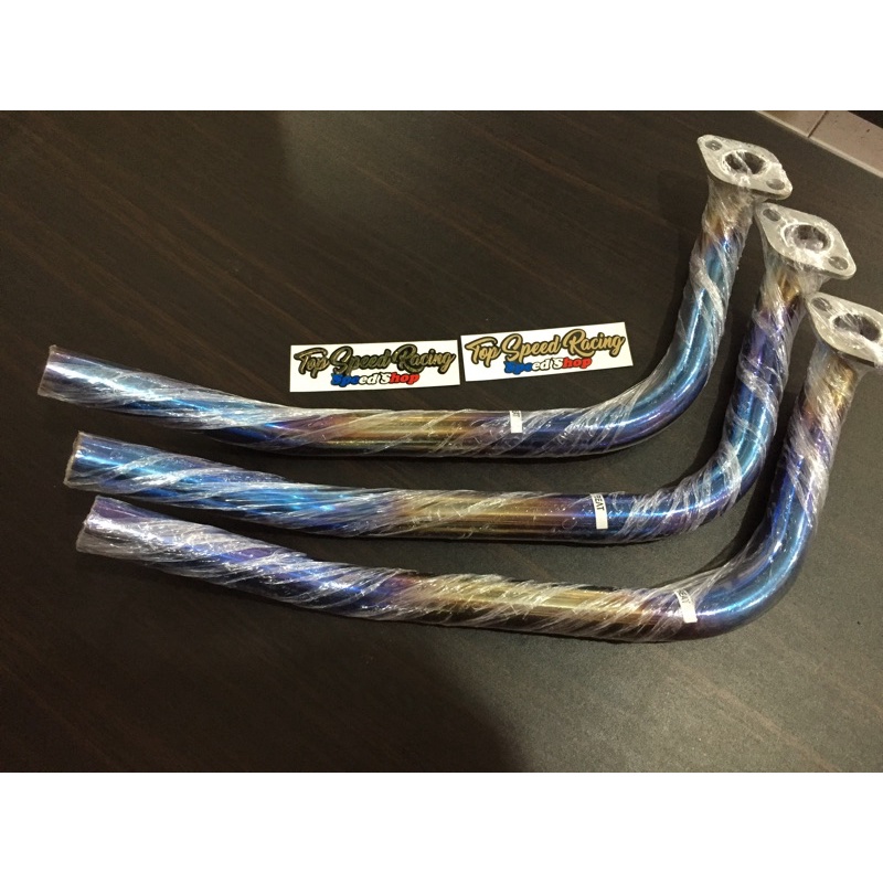 LEHERAN KNALPOT BEAT SCOOPY T SPEED SLIP ON 2TONE