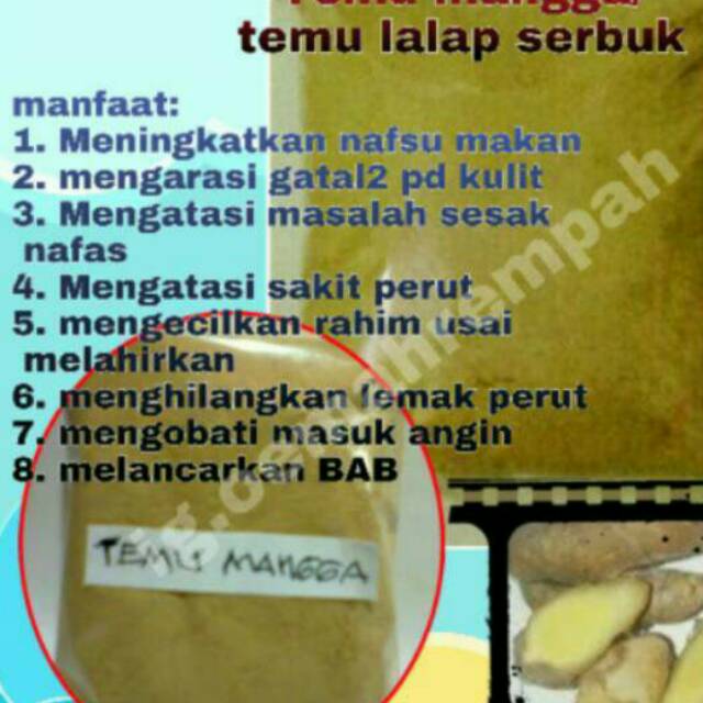 

Temu mangga serbuk