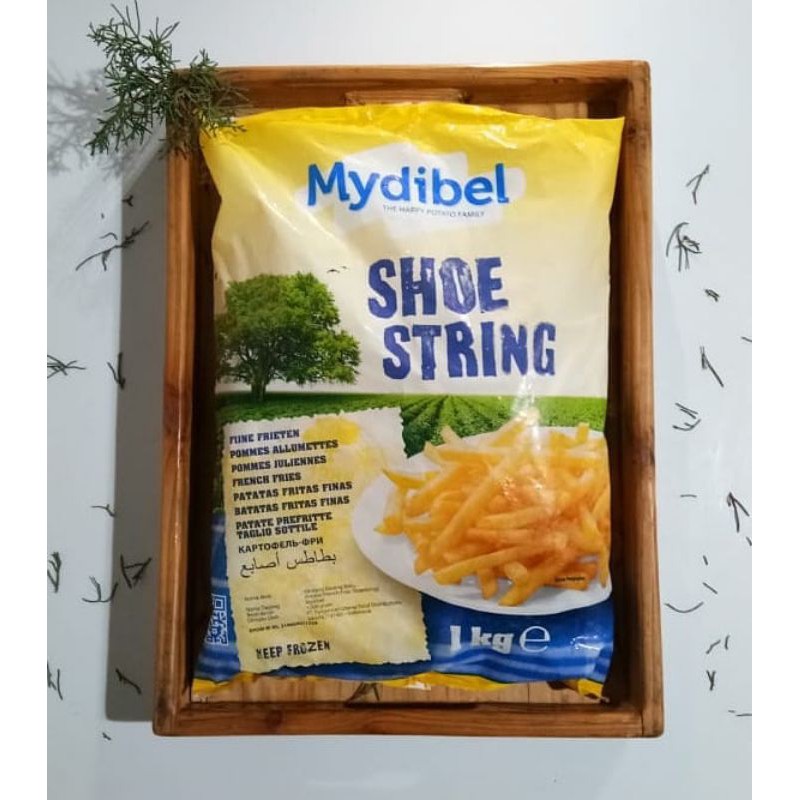 

Kentang mydibel shoestring 1 kg - kentang goreng frozen/beku 1kg