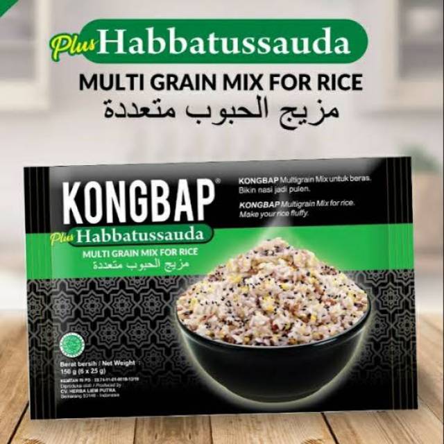 

KONGBAP Habbatussauda 150 gram ( 6 x 25 g )