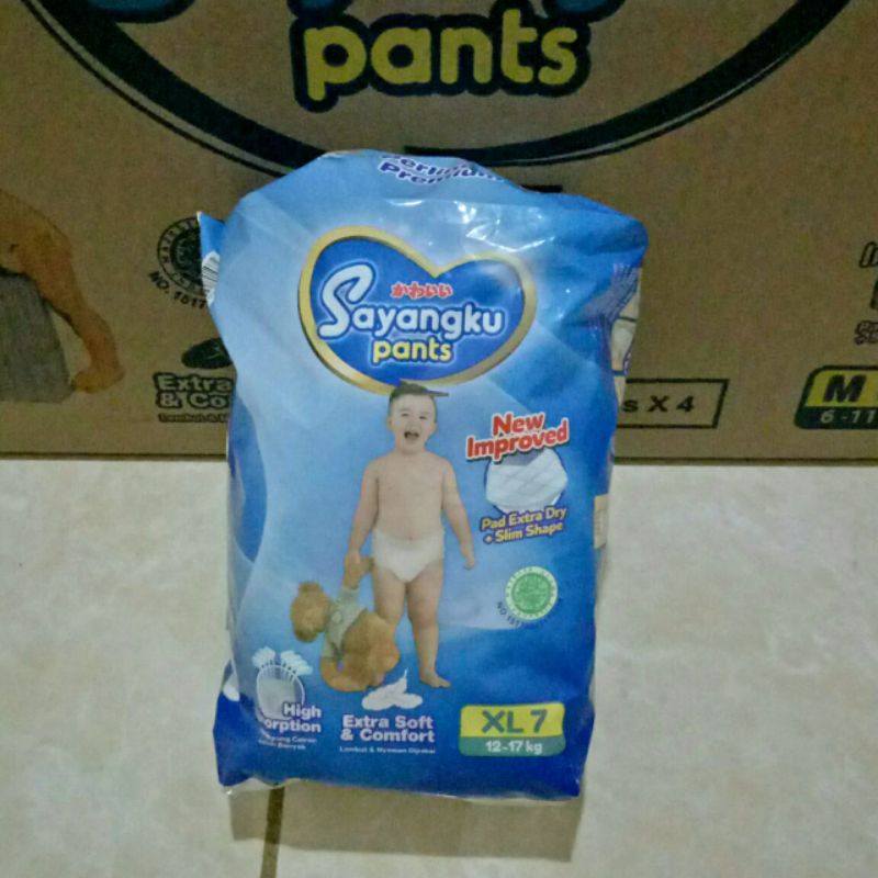 Pampers Sayangku Pants size XL7