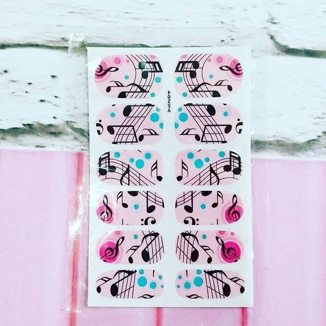 

Nail sticker 07