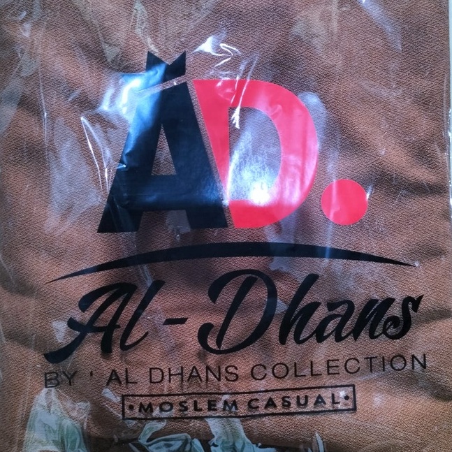 Jilbab Instan Andine List By Al-Dhans-COKELAT