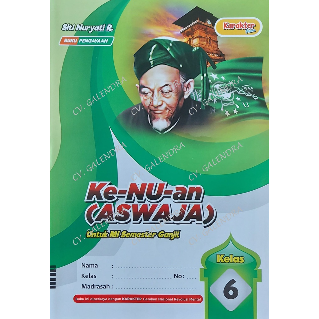 LKS Ke-NU-an/Aswaja  – Karakter Prima SD/MI Kls 6 Semester 1