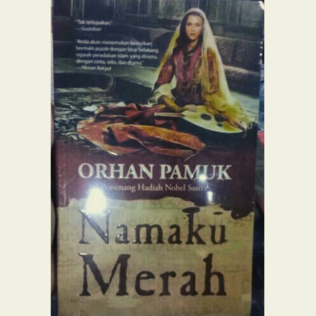 Original Book Namaku Merah By Orhan Pamuk