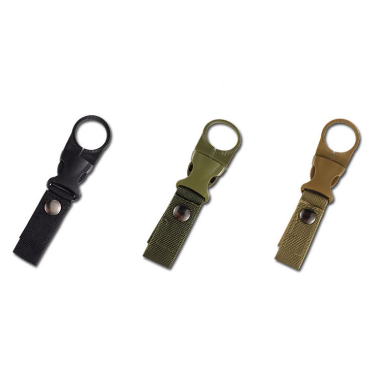 Carabiner Karabiner Botol Minum Holder Bottle Hook buckle Bag Nylon Belt
