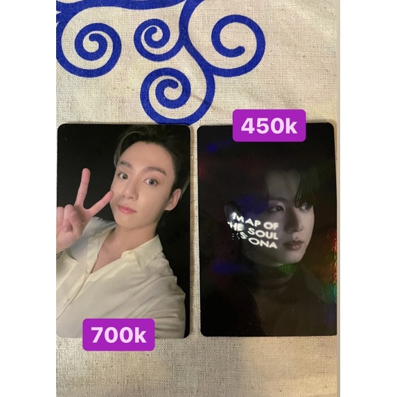 Jungkook bangtan JK BTS photocard mcb holo ld m2u be deluxe grammy lucky draw