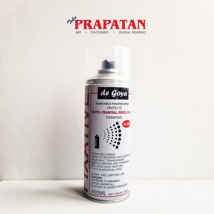 

(DISKON TERMURAH) De Goya Workable Fixative Spray Gloss 400ml