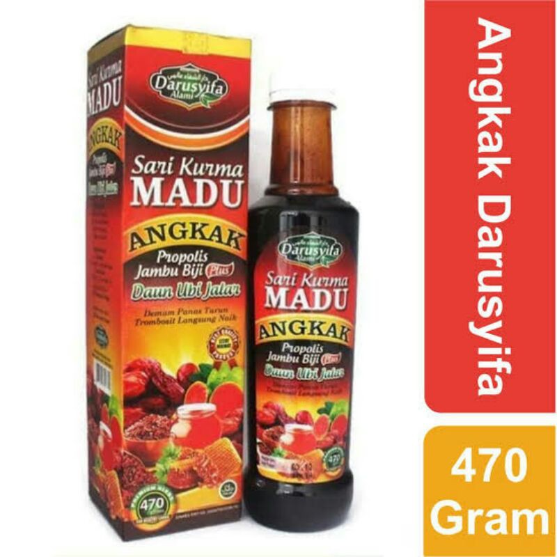 

Sari Kurma Madu Angkak plus Jambu Biji plus Ubi Jalar Darusyifa