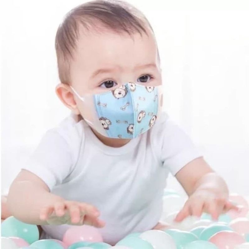 Masker Anak Duckbill Anak 0-8 Tahun / Duckbill Motif Dan karakter Masker Anak Balita