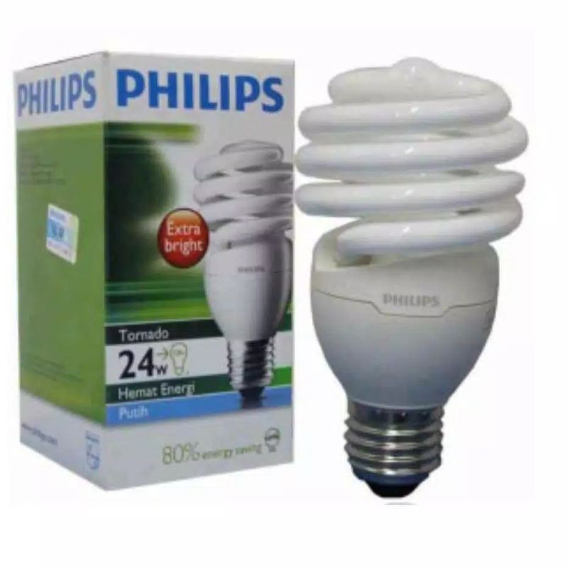 lampu Philip 24 Watt tornado