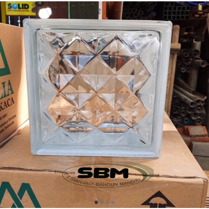 GLASS BLOCK MULIA TYPE DIAMOND