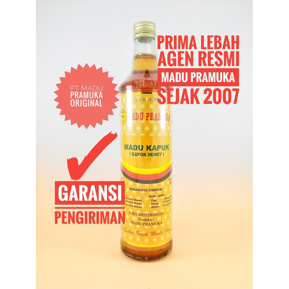

Madu Pramuka - Madu Kapuk 650 ml