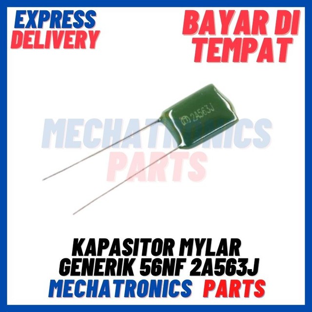 [PAS-9296] KAPASITOR MYLAR GENERIK 56nF 2A563J