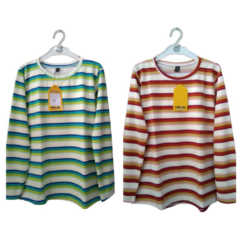 Kaos LEMONE Salur Panjang Size M