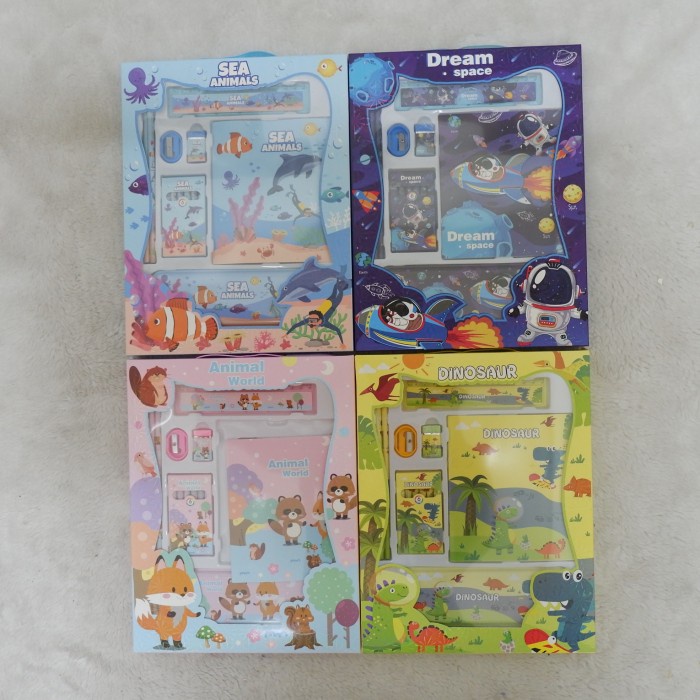 

Berkualitas Stationery Set #41023 Set Alat Tulis Anak Bentuk Lucu Diskon