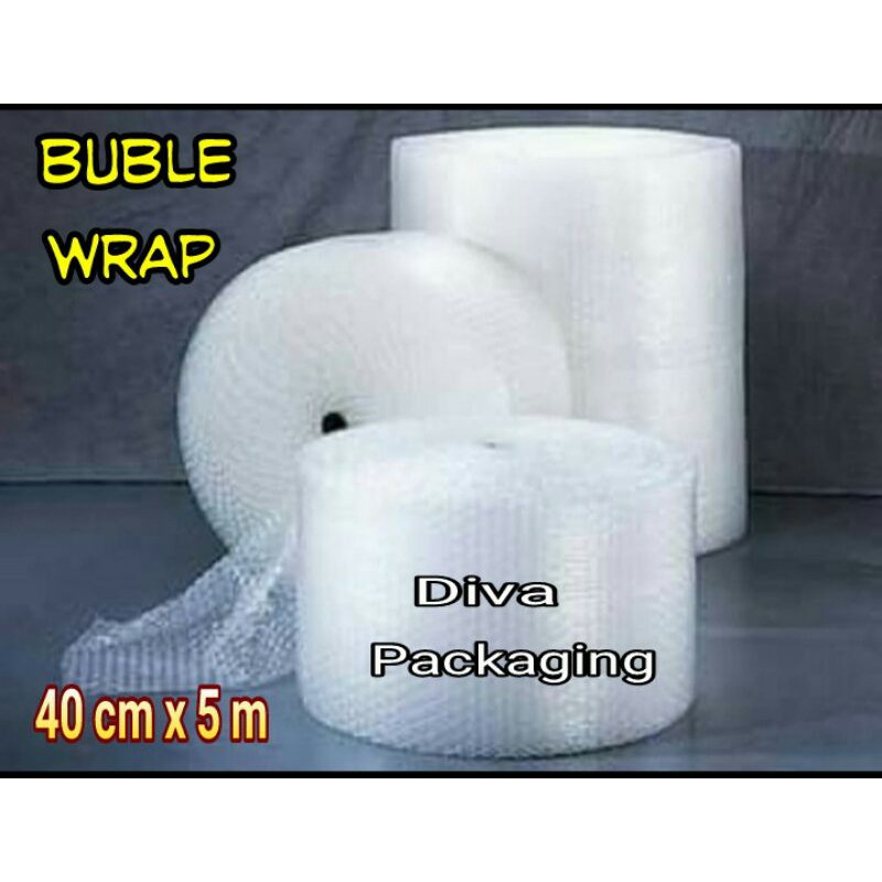 

BUBLE WRAP 40 CM X 5 METER / PLASTIK BUBLE WRAP / PLASTIK GELEMBUNG
