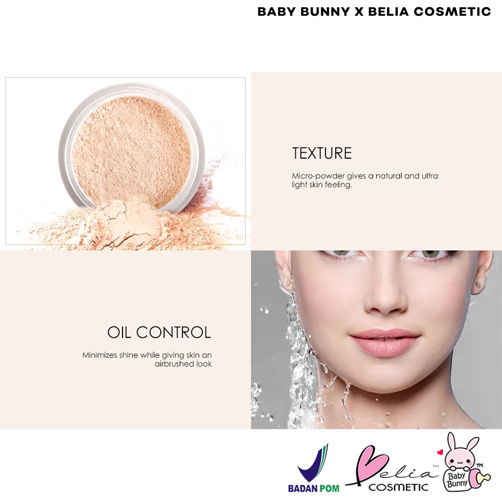 ❤ BELIA ❤ FOCALLURE Setting Powder FA15 | Loose Powder | Bedak Tabur | 3 Colours | BPOM