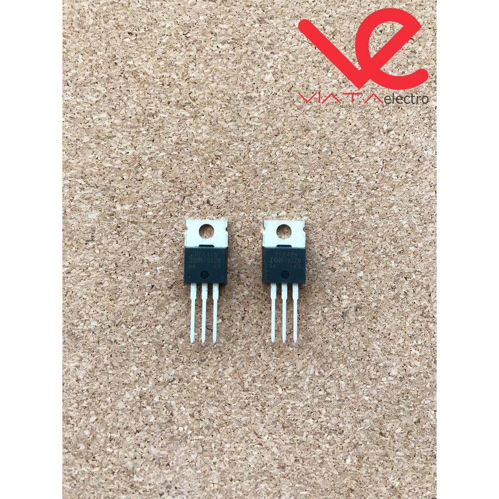 IRF640 ASLI ORIGINAL TRANSISTOR IRF640N ORI IRF 640 FET TO-220 IR ASLI ups
