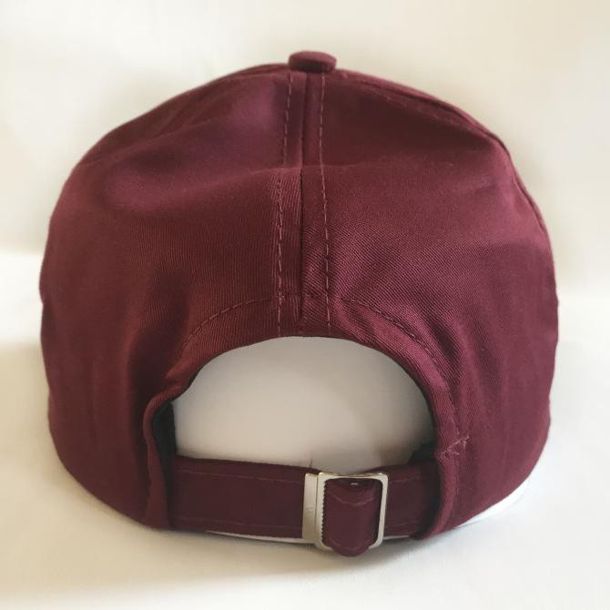 Cantik Topi Baseball Pria Dan Wanita Adidas Warna Merah Maroon Polos Murah - Maroon Hot Sale