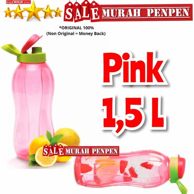 Tupperware ECO BOTTLE 1,5 LITER eco 1.5 L botol 1,5liter botol minum