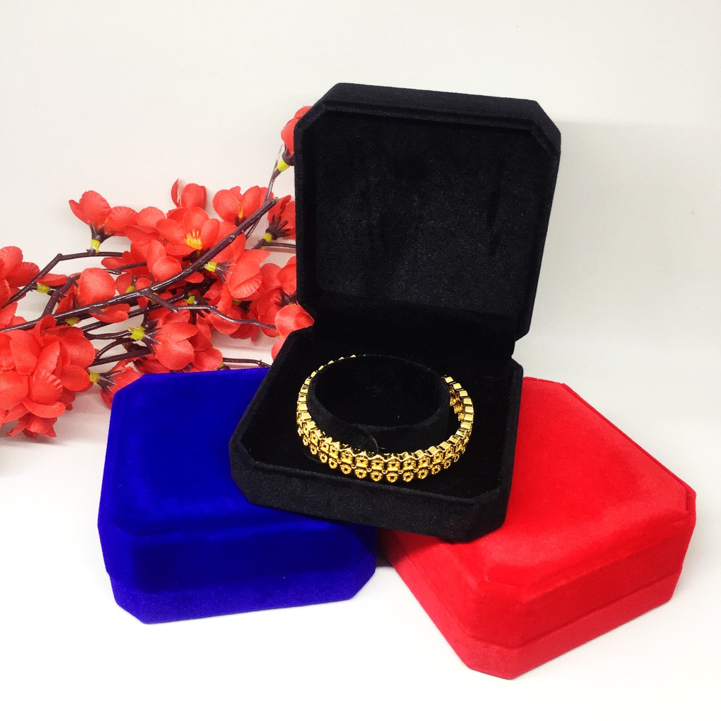 Kotak  Perhiasan Gelang Bangle Box Velvet Bludru - BX006