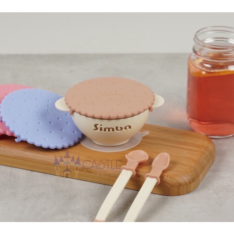 Castle - It's Yummy Silicone Suction Bowl Simba - Mangkok Makan Bayi