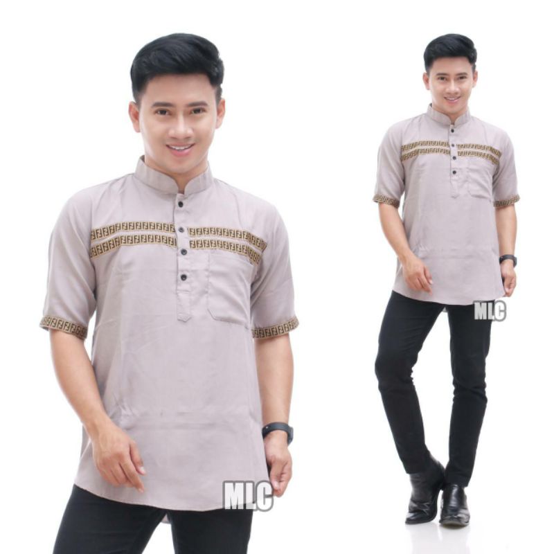 KOKO KURTA PENDEK MOTIF FF || KOKO SYUBBANUL MUSLIMIN TERBARU-Abu