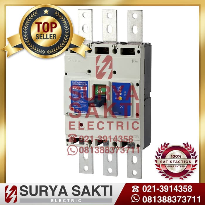 ELCB SHIHLIN BL630-HN / 3Pole ELCB