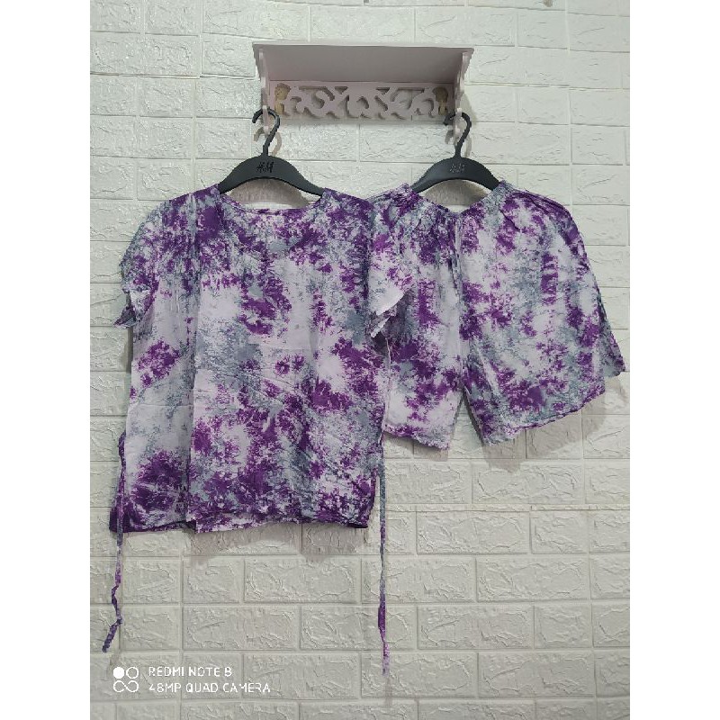 Babydoll Tiedye Fit to XL Celana panjang/Pendek