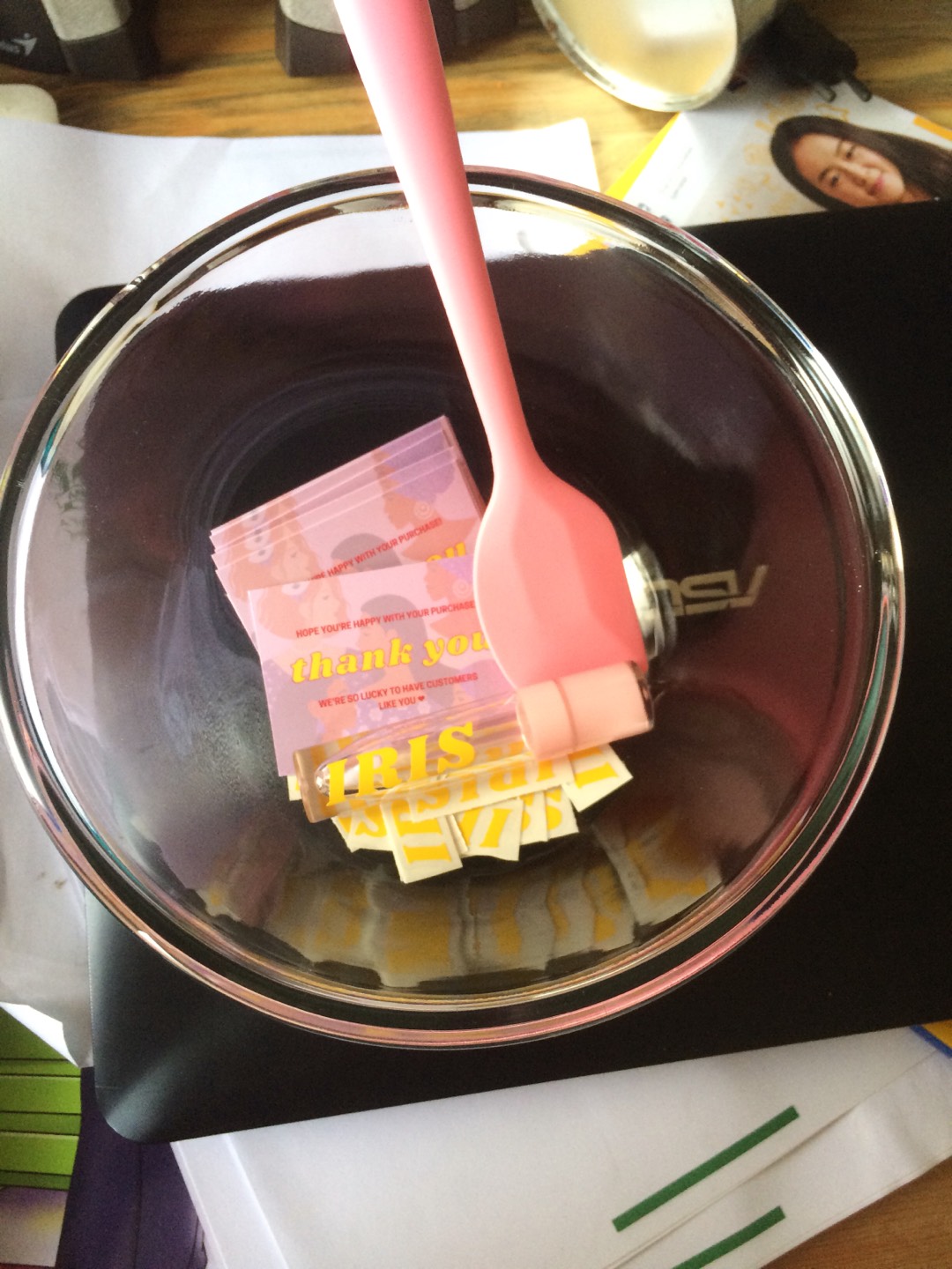 Spatula Silikon Tahan Panas Untuk Mentega / Krim Kue